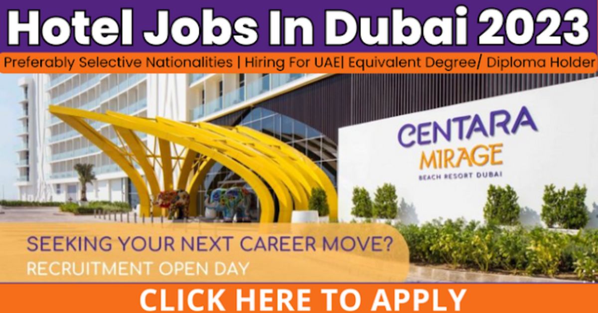 Centara Hotel Job Vacancies In Dubai