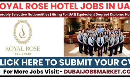 Hotel Jobs In UAE