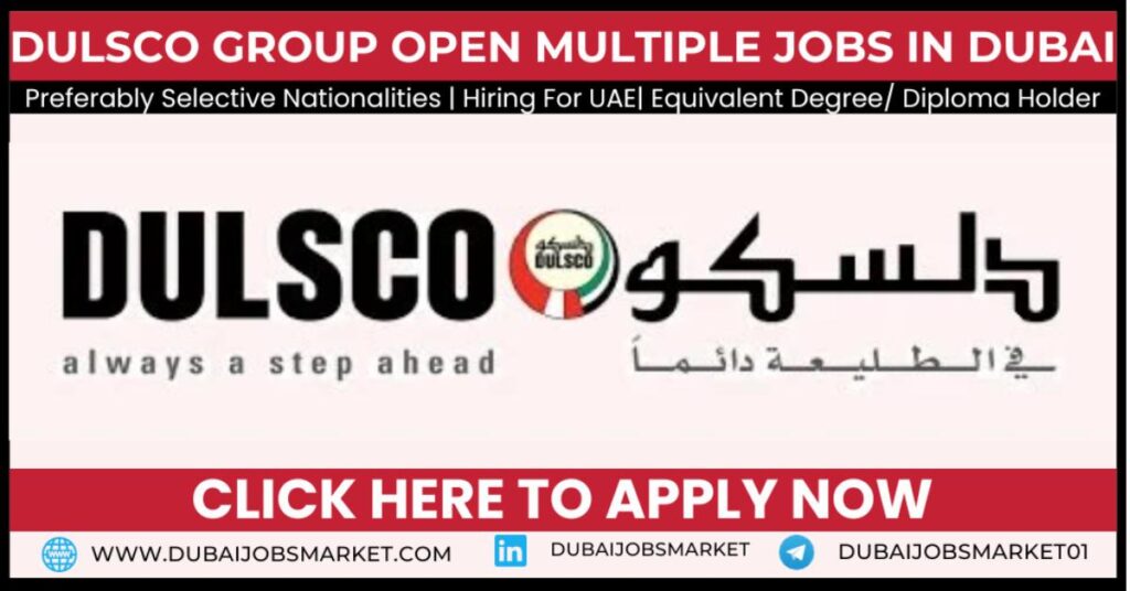 Dulsco Careers In UAE