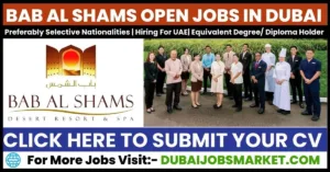 Bab Al Shams Dubai Careers