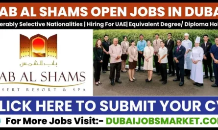 Bab Al Shams Dubai Careers