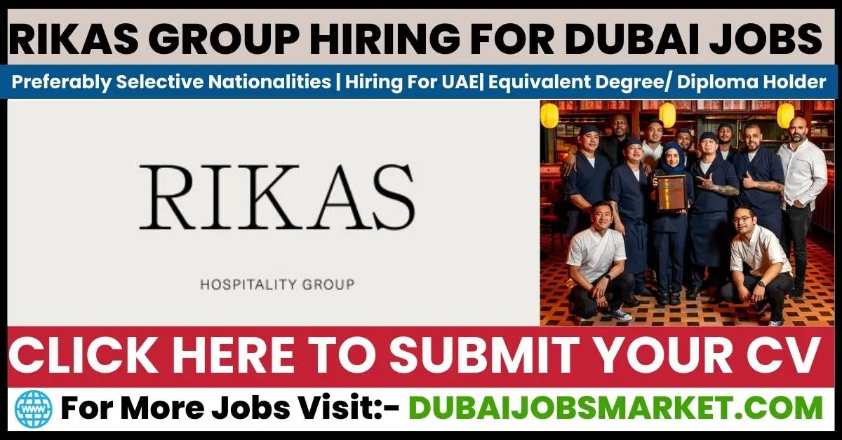 RAKIS Hospitality Opens Jobs In UAE