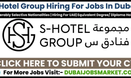 S Hotel Group Jobs In Dubai