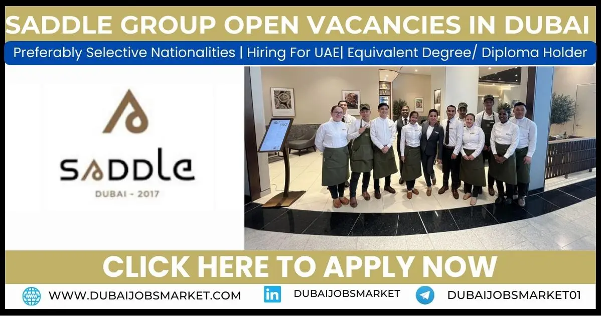 Saddle Hiring For Latest Jobs In UAE