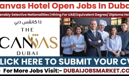 Canvas Hotel Jobs in Dubai