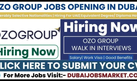 Ozo Group Jobs in Dubai