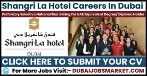 Shangri La Hotel Careers Dubai