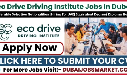 Eco Drive Driving Jobs in Dubai