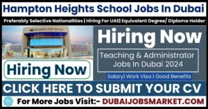 Teaching Jobs In Dubai