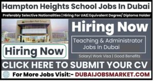 Teaching Jobs In Dubai