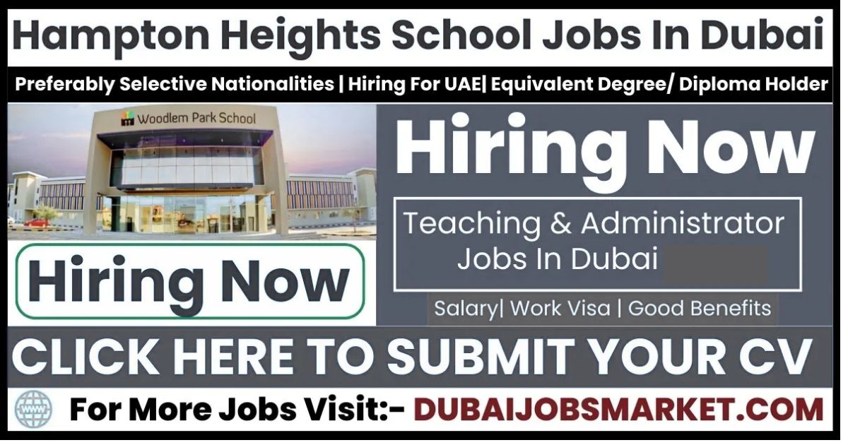 Exciting Teaching Jobs In Dubai 2026 At Heights International School