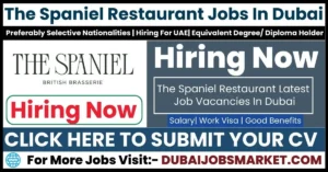 The Spaniel Restaurant Jobs In Dubai