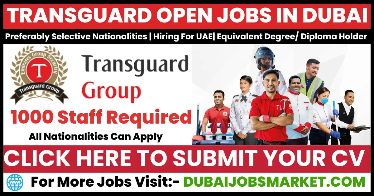 Transguard Group Careers In UAE (2024): Fulfill Your Dreams