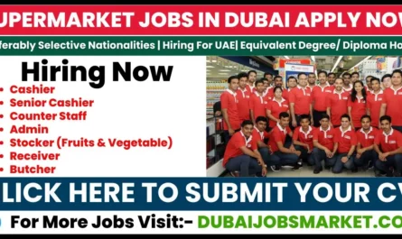 Supermarket Jobs In Dubai