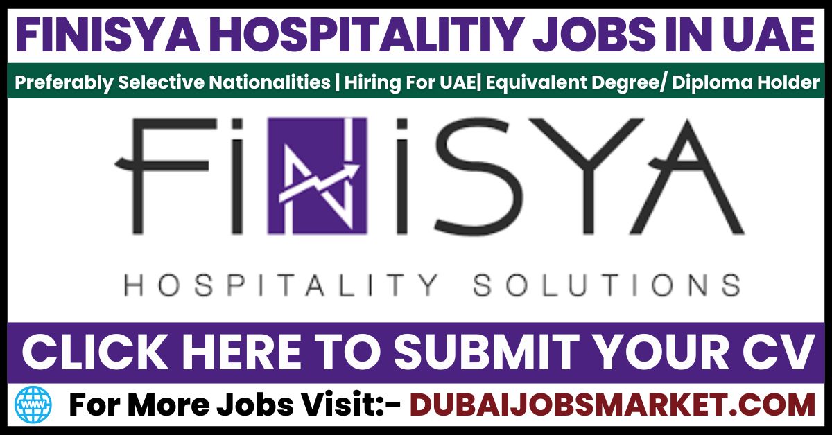 Finisya Hospitality Solutions Careers in UAE