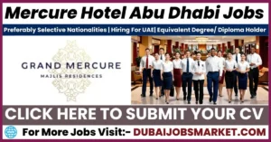 Mercure Hotel Jobs in Abu Dhabi