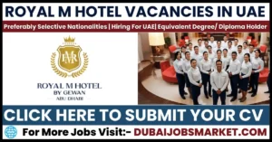 Royal M Hotel Jobs in Dubai