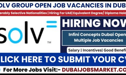 Solv Group Jobs In Dubai