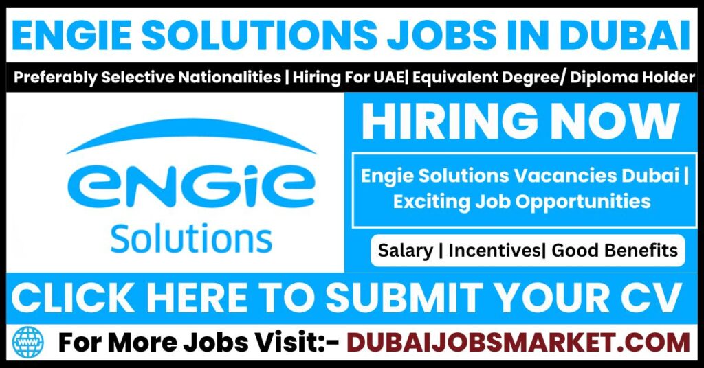 Engie Solutions Dubai Careers