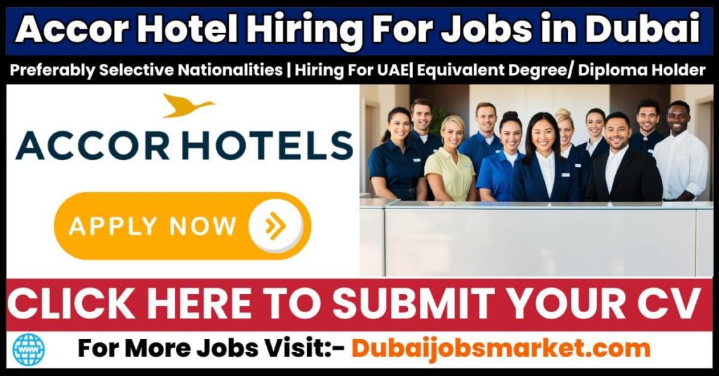 Accor Hotel Careers In Dubai