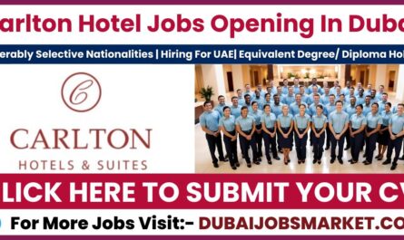 Carlton Hotel Jobs in Dubai