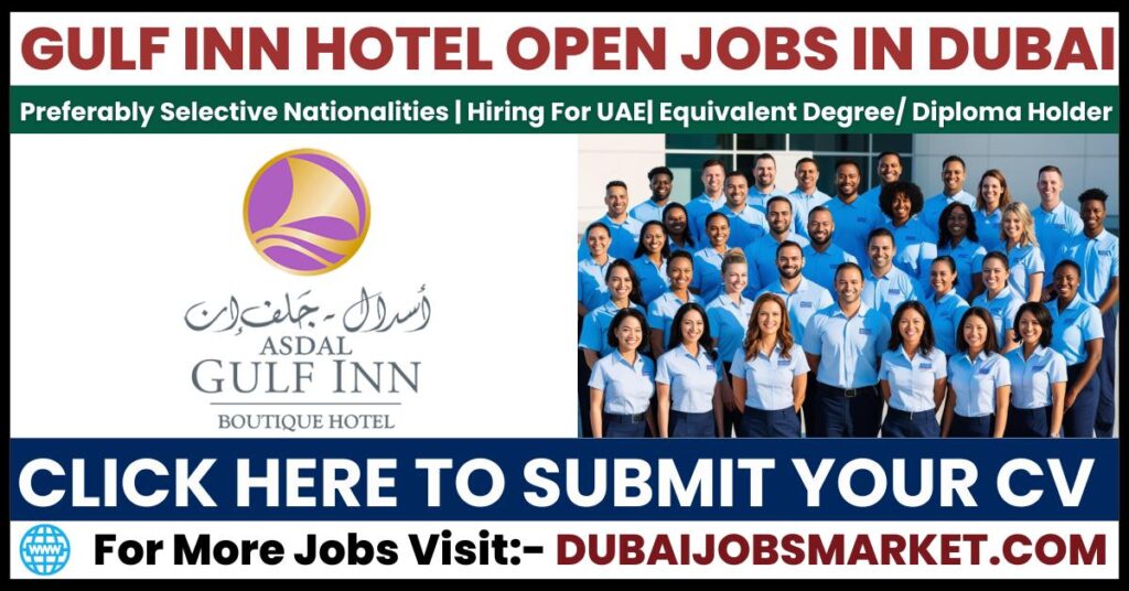 Gulf Inn Hotel Careers in Dubai