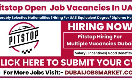 Pitstop Jobs In UAE