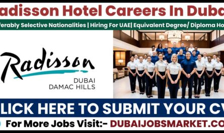 Radisson Hotel Jobs in Dubai