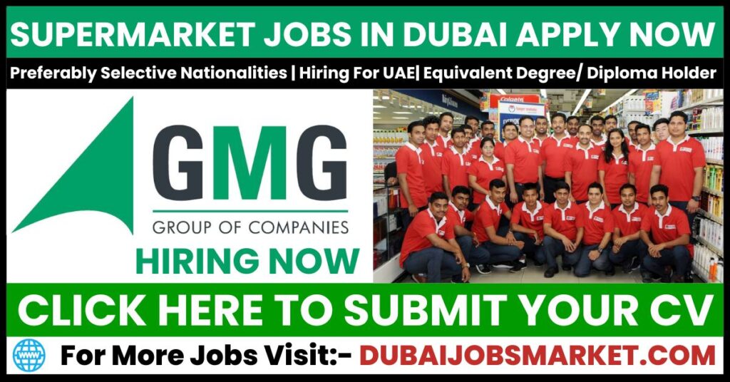 Supermarket Jobs In UAE