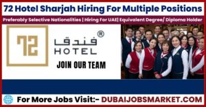 72 Hotel Careers in UAE