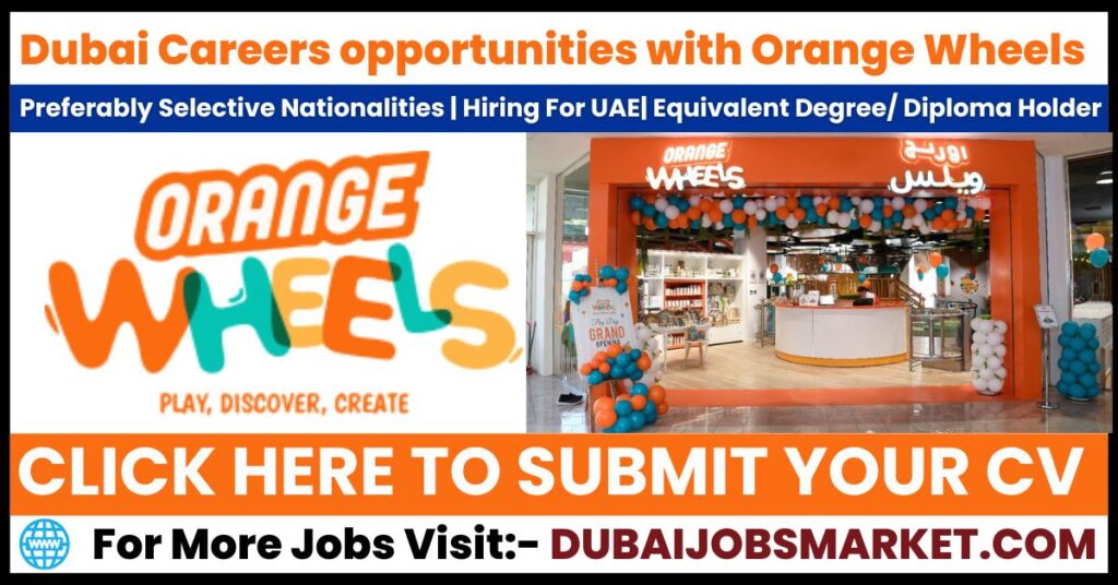 Orange Wheels Careers in Dubai