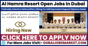 Al Hamra Hotel Jobs in UAE