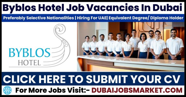 Byblos Hotel Careers In Dubai - Explore Hospitality Job Opportunities ...