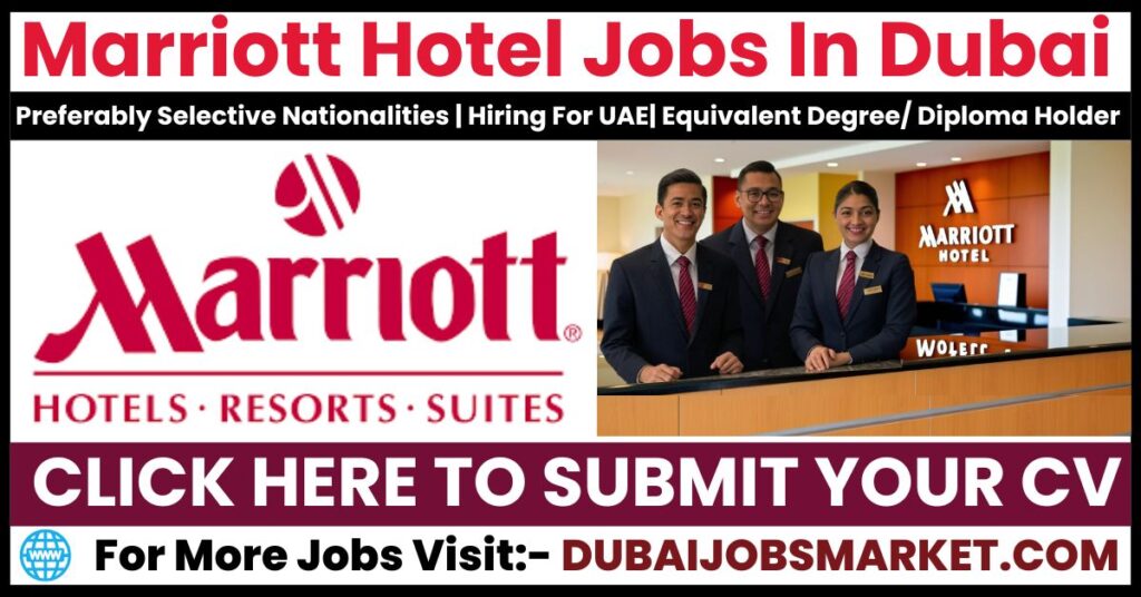 Marriott Hotel Careers in Dubai