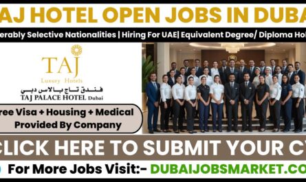 Taj Hotel Jobs In Dubai