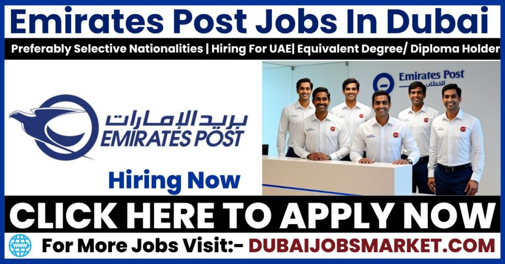 Emirates Post Careers Dubai