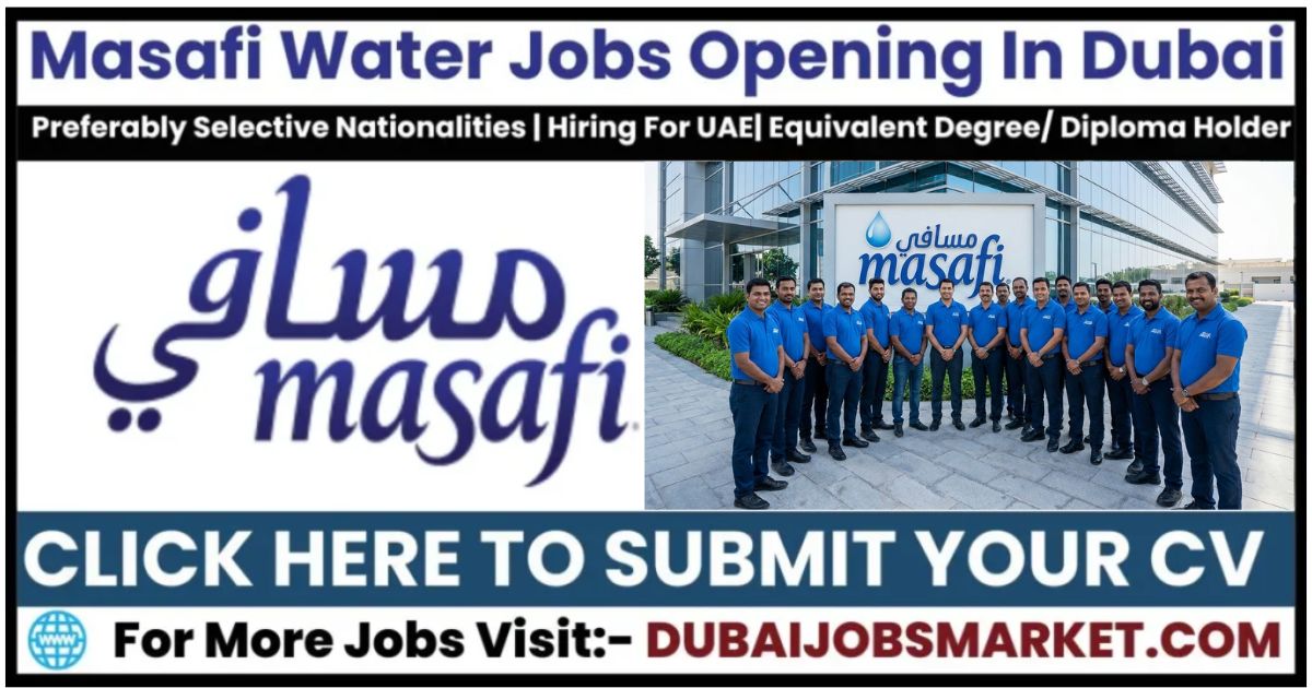 Masafi Jobs In Dubai – Apply Now for Exciting Career Opportunities