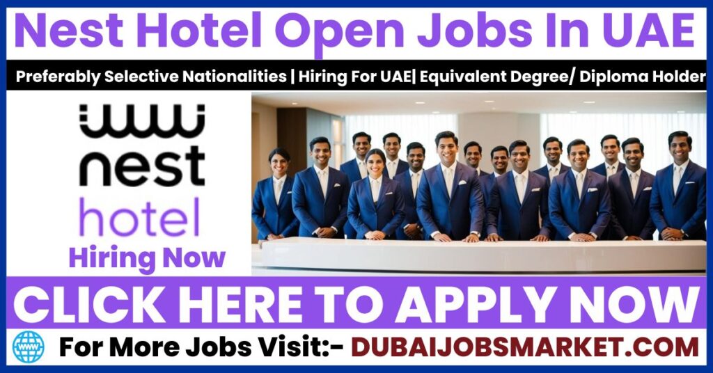 Nest Hotel Careers Dubai