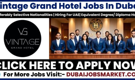 Vintage Hotel Careers Dubai