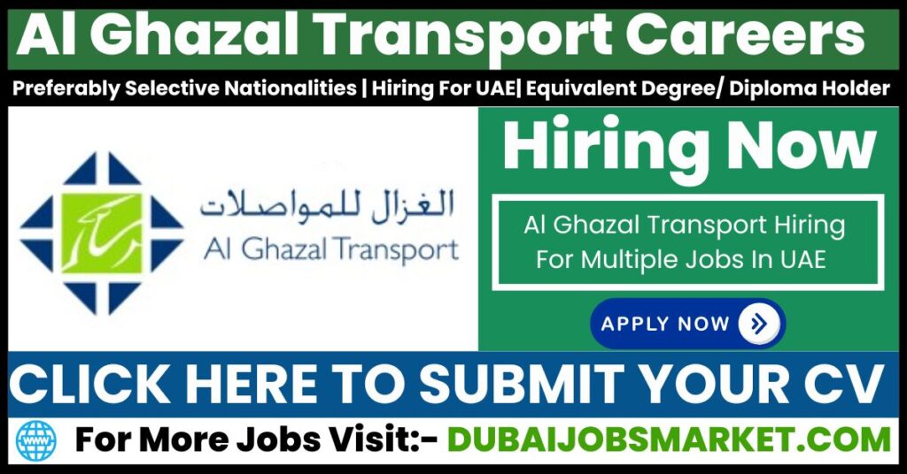 Al Ghazal Transport Careers