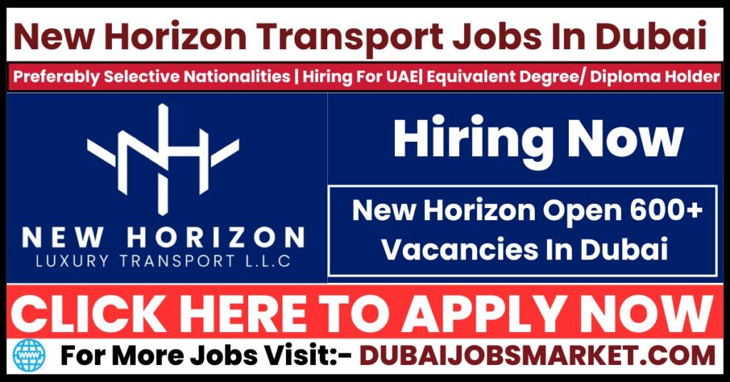New Horizon Transport Careers Dubai