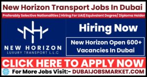 New Horizon Transport Careers Dubai