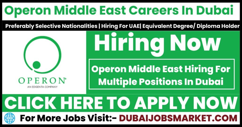 Operon Middle East Careers