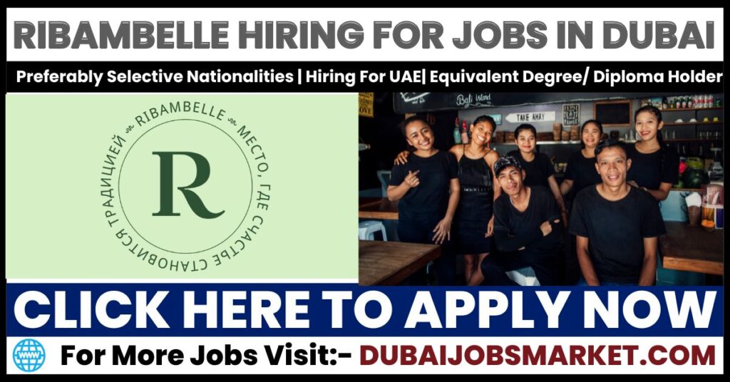 Ribambelle Careers in Dubai
