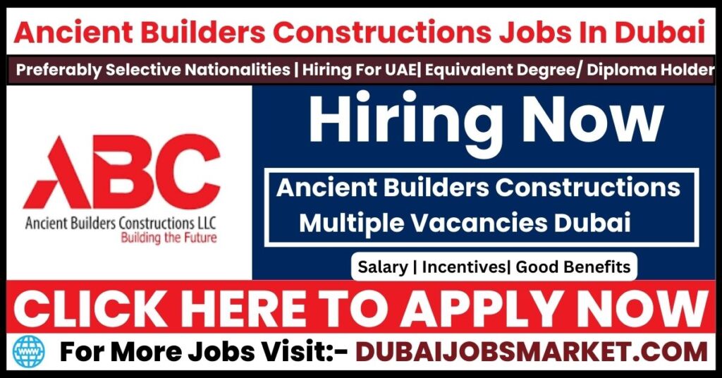 Ancient Builders Constructions Careers