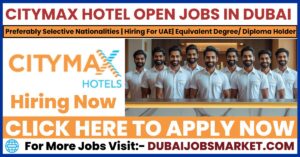 Citymax Hotel Careers Dubai