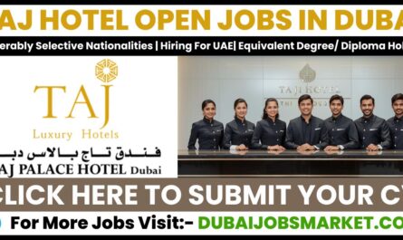 Taj Hotel Jobs In Dubai