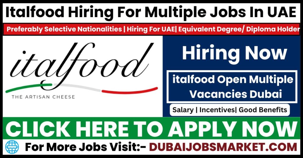 italfood Careers In UAE