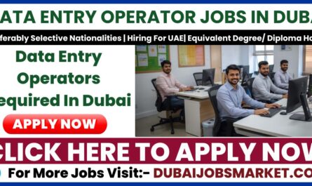 Data Entry Jobs In Dubai