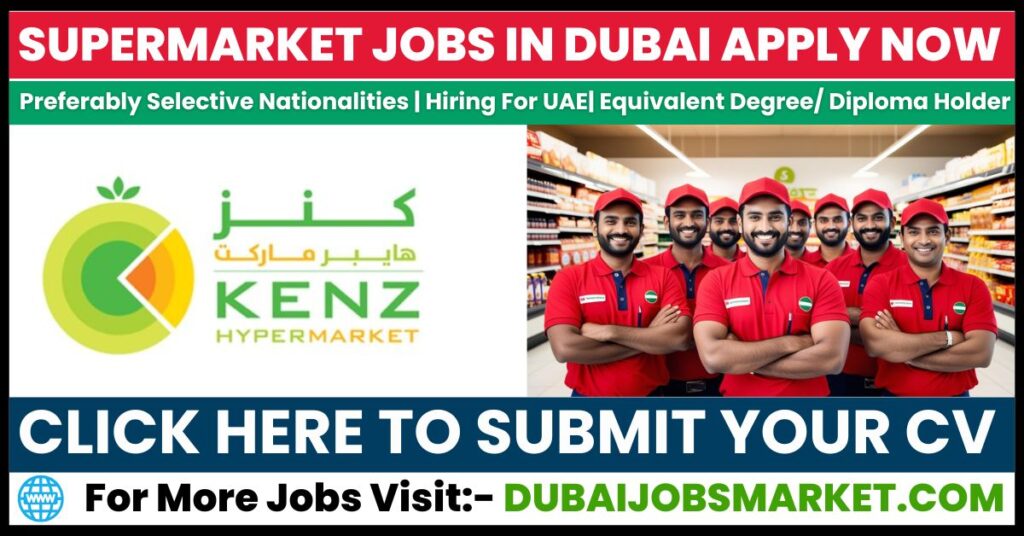 Supermarket Jobs In UAE